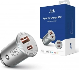 autopunjač 30 W s USB‑C i USB‑A s podrškom za PD i QC