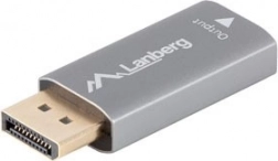 Adapter DisplayPort na HDMI 8K srebrni