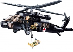 Sluban ModelBricks spasilački helikopter UH-60 Black Hawk