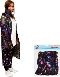 Plašt čarobnjaka 120 cm s tiskom bundeva