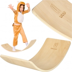 Drvena balansna ploča Lulilo za djecu i odrasle