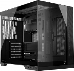 Računalno kućište VOLCANO Panorama miditower, siva
