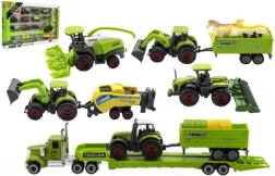 Poljoprivredni strojevi s životinjama - set farma