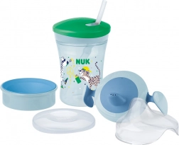 Dječja čašica NUK Learn to Drink Set za dječake 230 ml