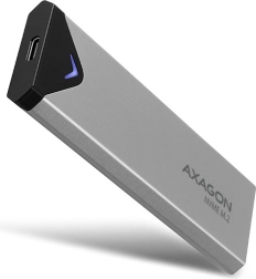 Aluminijsko kućište AXAGON za vanjski disk USB-C 3.2 Gen 2 - M.2 NVMe SSD sivo