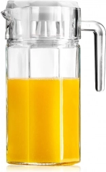 Stakleni vrč s poklopcem 1,5 l