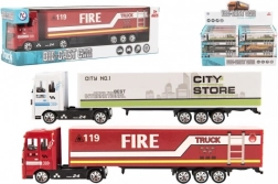 Kamion s prikolicom – metalna kabina, slobodan hod, 19 cm