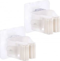 Samoljepljivi držač za mop i metlu, set 2 kom