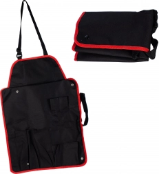 Roštiljska pregača s džepovima i podesivom naramenicom