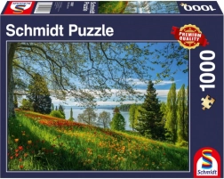 Puzzle Cvatući tulipani na otoku Mainau 1000 dijelova