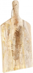 Drvena daska za rezanje i posluživanje 50,5 × 24,5 cm