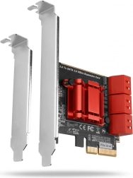 Axagon PCIe kontroler 6x interni SATA 6G ASM1166 (SP i LP)