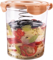 Posuda za mariniranje s oprugom 4 l, 19 × 21 cm