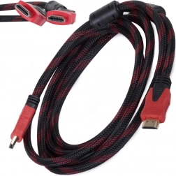 HDMI kabel 2.0 4K 3D, 3 m, pozlaćeni konektori, opleten