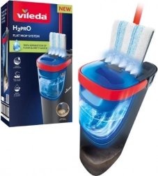 Ravni mop H2Pro s odvojenom čistom i prljavom vodom