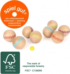 Drveni Pétanque za Djecu i Odrasle
