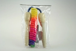 Uže za preskakanje 2 m drveno žljebasto