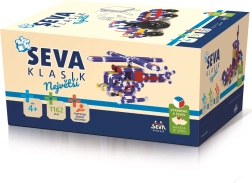 Konstrukcijski set SEVA Classic Najveći – plastični građevni komplet 1162 dijela