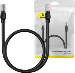 Mrežni kabel BASEUS Ethernet CAT5 0,5 m crni