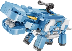 Qman Crystal Hippo – robotski nilski konj građevni set