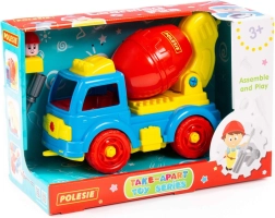 Sklopiva betonska mješalica s alatom i figurom, 29 dijelova