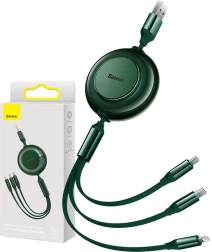 Kabel Baseus 3-u-1 za Micro USB / USB-C / Lightning