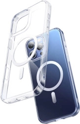 Magnetna futrola za iPhone 16 Pro prozirna McDodo