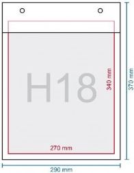 mjehurićasta omotnica h18 samoljepljiva 37 × 29 cm