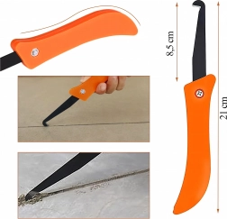 kukasti strugač za fuge i silikon, 21 cm