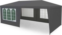 Vrtni komercijalni paviljonski šator 3x6 m, sivi