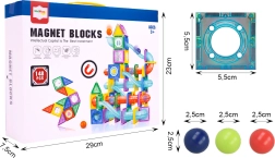 Magnetička 3D konstrukcijska igra – 148 dijelova