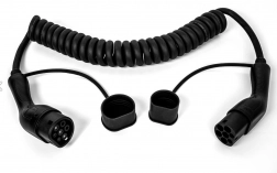 spiralni kabel za punjenje type 2 DEFENZO spiro ac 11 kw, 7 m