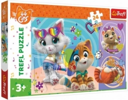 Maxi puzzle 24 dijelova Sretne mačke 44 CATS 60 × 40 cm
