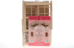 Drvena kolijevka za lutke