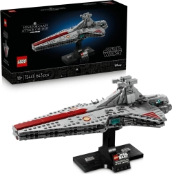 LEGO Star Wars napadni krstarica klase Venator – kolekcionarski model na postolju