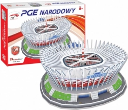 3D puzzle Nacionalni stadion u Varšavi 105 dijelova