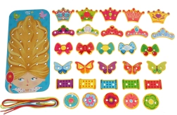 Drveni vezni set Princeza LUCY & LEO