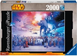 Ravensburger puzzle Star Wars svemir 2000 dijelova
