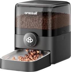 Oneisall pametni automatski hranilica za kućne ljubimce s Wi‑Fi povezivanjem, kapacitet 3 l