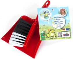 Dječja metlica i lopatica – crvena