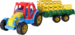 Plastični traktor s prikolicom za djecu