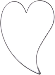 Rezač za kekse od nehrđajućeg čelika srce 3 cm