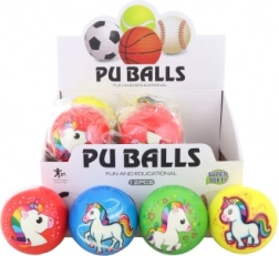 Mekana loptica s jednorogom 10 cm