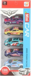 Set 5 automobila 1:64 za djecu