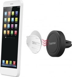 Univerzalni magnetski držač za ventilacijsku rešetku Hama – crni