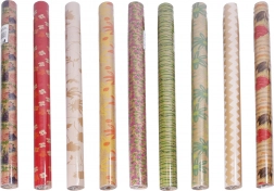 Pakirni papir avana natur 0,7 × 2 m – miks motiva