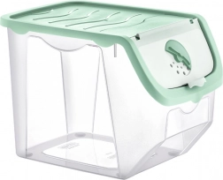 Spremnik za voće i povrće s poklopcem 12 l, mint