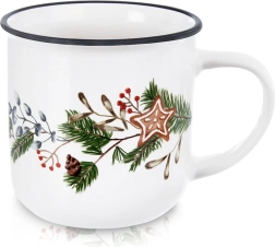Keramička šalica 330 ml sa zimskim motivom