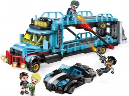 Qman Police Battle Force zasjeda kamionu građevni set