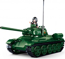 Sluban tenk T-34/85 Model Bricks set za slaganje